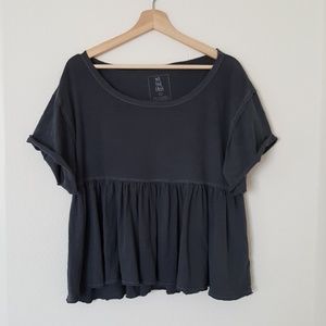 Free People Peplum Top